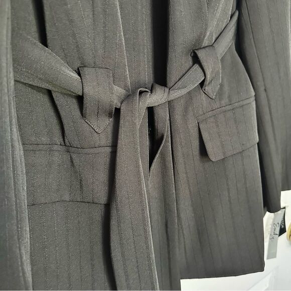Emily Designs Black Belted Blazer 22W - Picture 7 of 8
